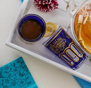 Moroccan Glass Tea Cups
