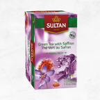 Té verde con azafrán