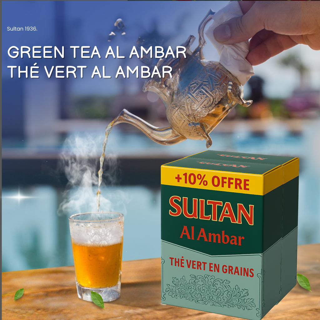 Thé Vert Gunpowder Al Ambar+10%