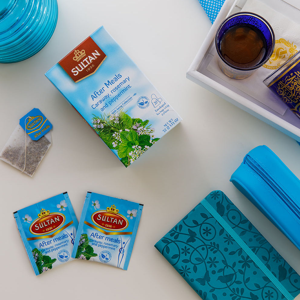 After Meals Caraway, Rosemary and Peppermint Tea - 20 Tea Bags