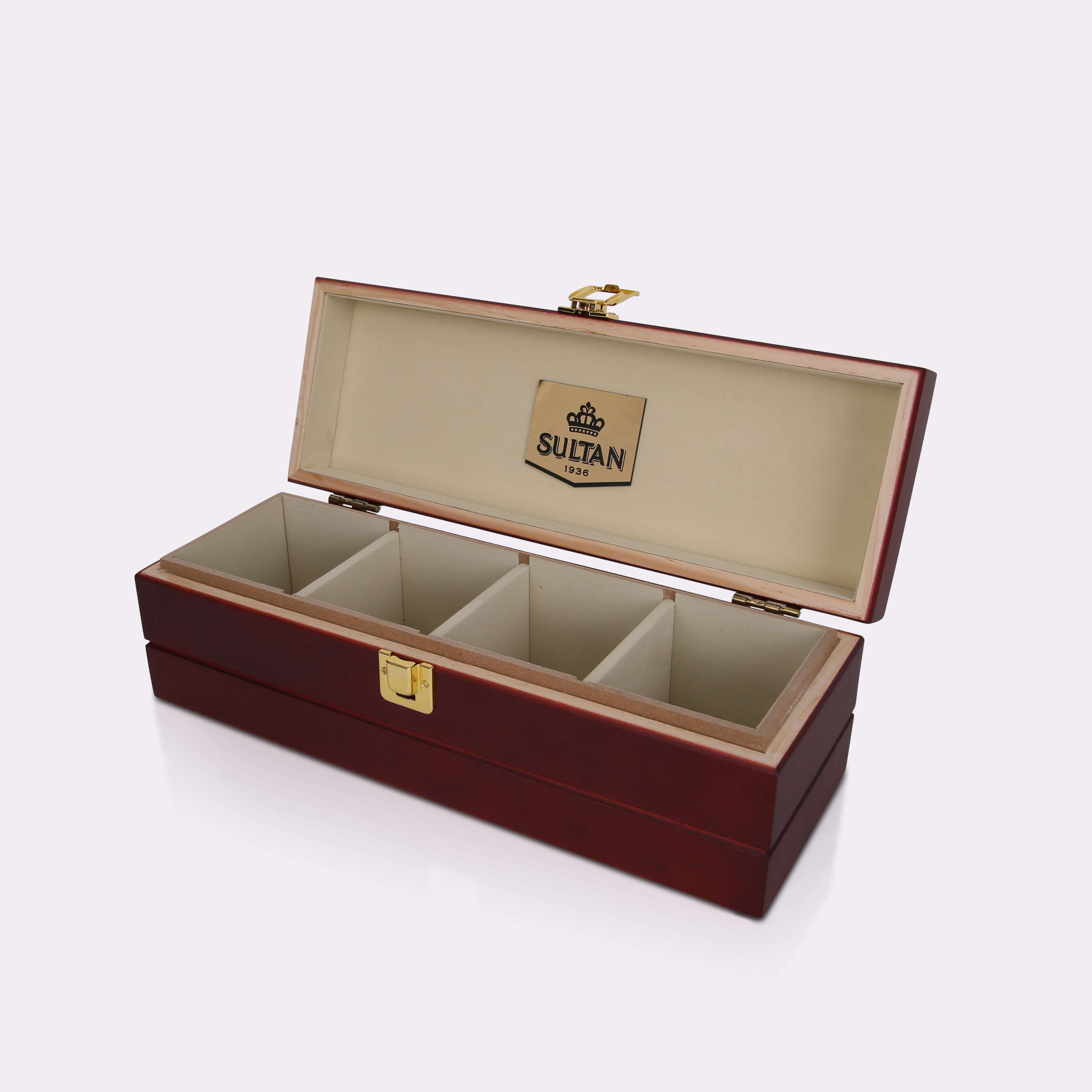 Wooden Tea Display Box - 4 Tea Lodges