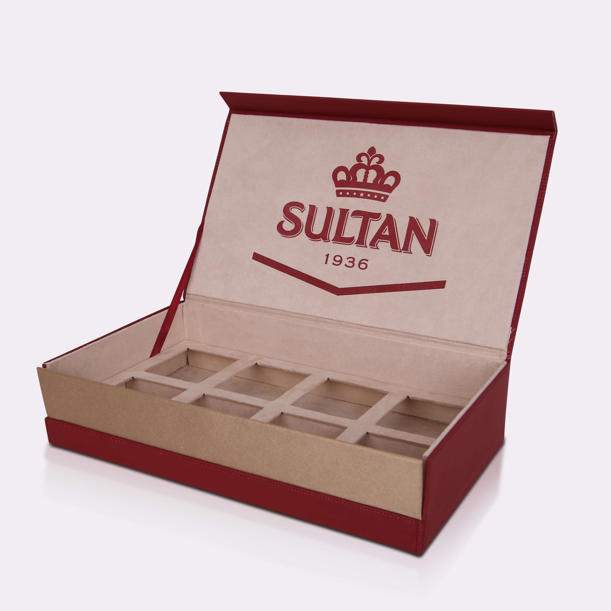 Leather Tea Display Box - 8 Tea Lodges