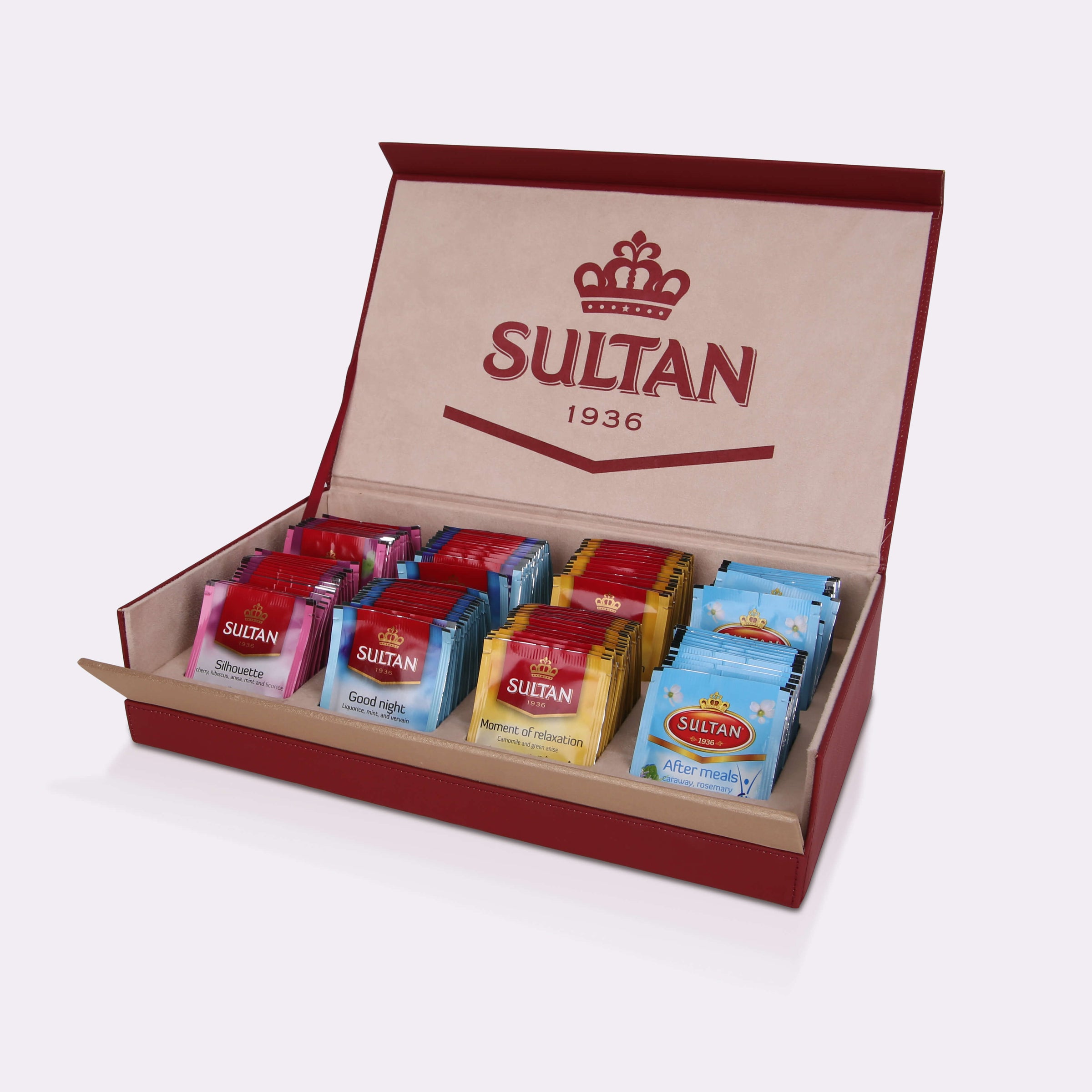 Leather Tea Display Box - 8 Tea Lodges