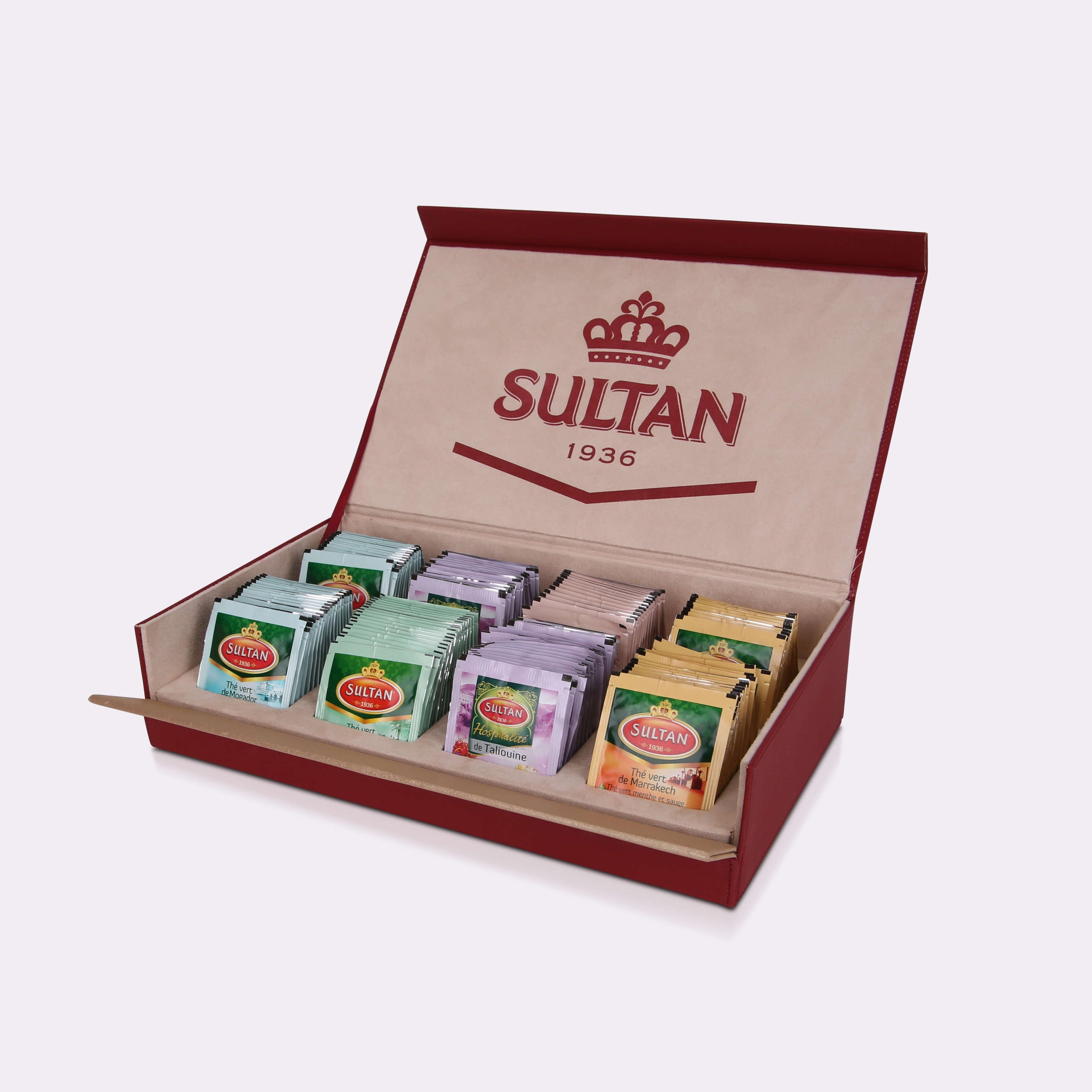 Leather Tea Display Box - 8 Tea Lodges