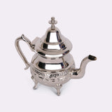 Large Traditional Engraved Moroccan Silver Teapot 1L