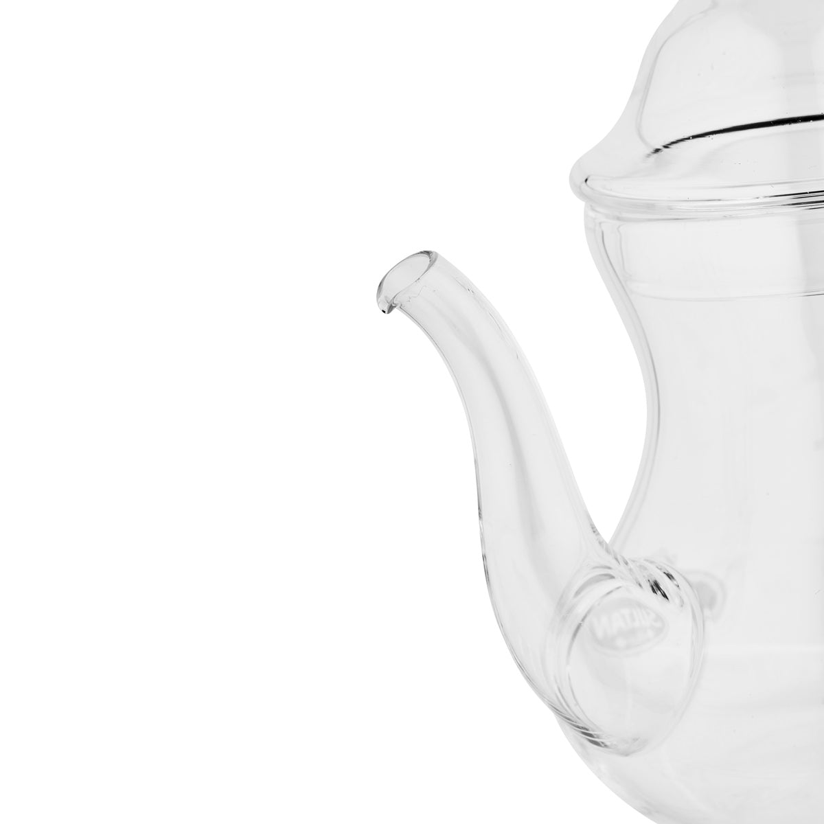 Moroccan Glass Teapot Set with 2 Glass Cups