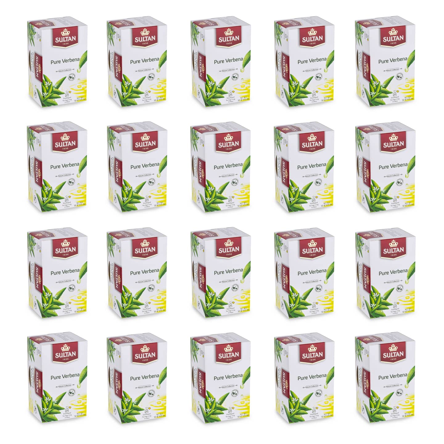 Pure Verbena Tea - 20 Tea Bags Bulk Buy