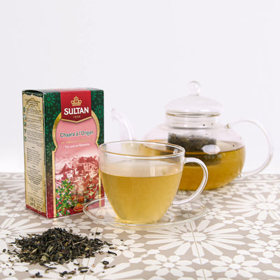 Chaara Filament Loose Green Tea With Oregano 100g