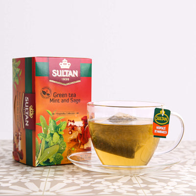 Grüner Tee mit Oregano - 20 Teebeutel