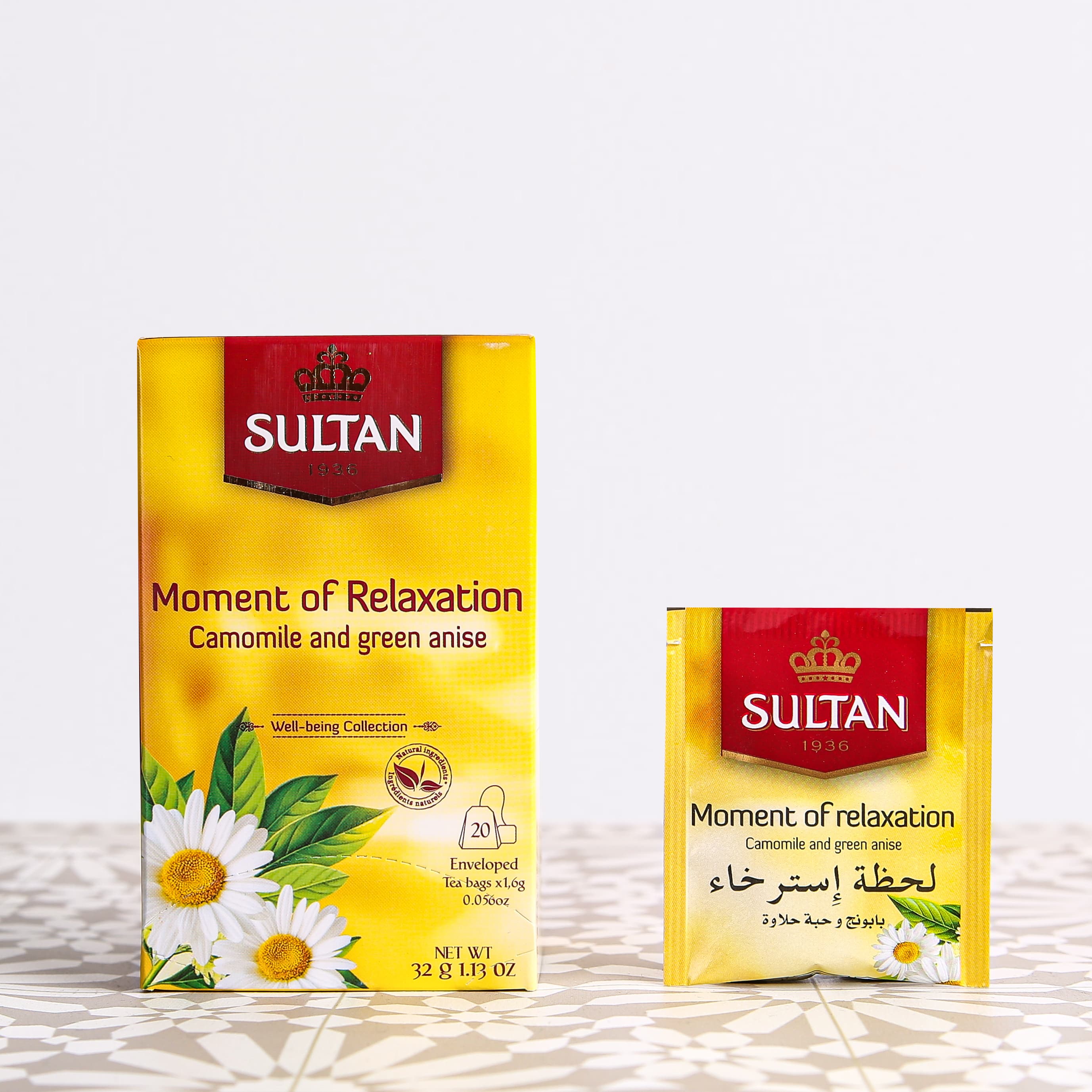 Moment of Relaxation Camomile and Green Anise Tea - 20 Tea Bags